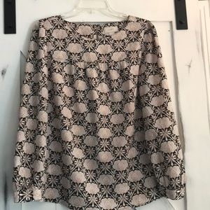 Fun print blouse! Loft!